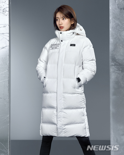 롱패딩 인기 지속...K2 '수지 패딩' 완판