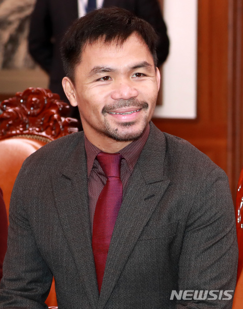 복싱전설 '매니 파퀴아오' 서울시 대사된다