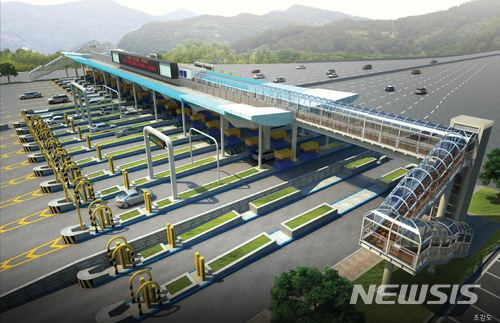 의왕톨게이트 환승동선 개선사업 조감도