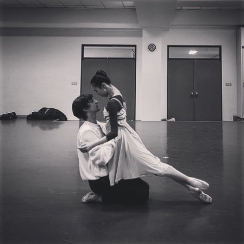 【서울=뉴시스】 콘스탄틴 노보셀로프·김은실. 2018.01.05. (사진 = 김은실 측 제공) photo@newsis.com 