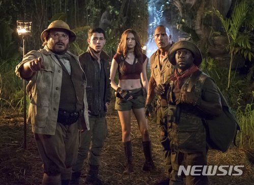 '쥬만지' 2주 연속 북미 박스오피스 정상