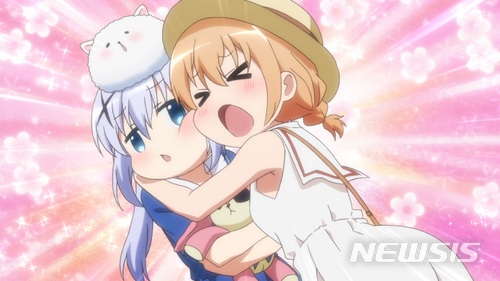 【서울=뉴시스】일본 극장판 애니메이션 '주문은 토끼입니까?? ~디어 마이 시스터~'(감독 하시모토 히로유키)의 한 장면.