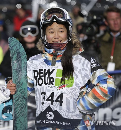 【콜로라도=AP/뉴시스】 클로이 김(김선)