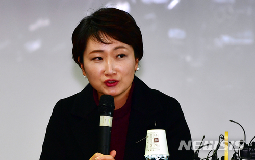 【광주=뉴시스】류형근 기자 = 이언주 바른미래당 의원. 2018.01.23. hgryu77@newsis.com