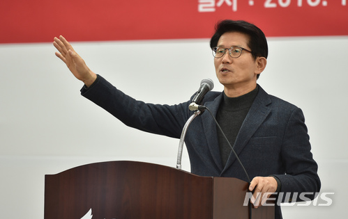 【대구=뉴시스】우종록 기자 = 김문수 전 경기지사. 2018.01.23. wjr@newsis.com