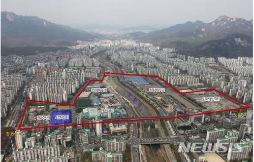 【서울=뉴시스】서울 도봉구 창동환승주차장 부지. 2018.01.25. (사진 = 서울시 제공) photo@newsis.com