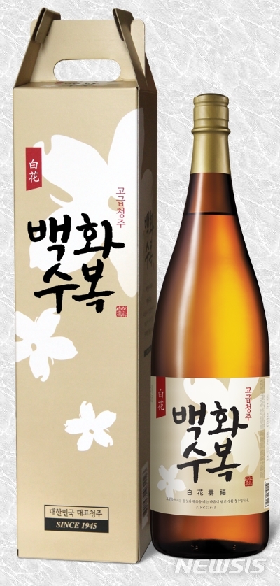 롯데주류, 100% 우리쌀로 만든 ‘백화수복’ 선보여