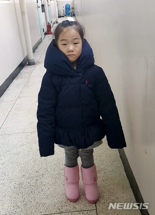 【전주=뉴시스】윤난슬 기자 = 검찰이 공개한 고준희양 생전 모습. 2018.01.29.(사진=전주지검 제공) photo@newsis.com