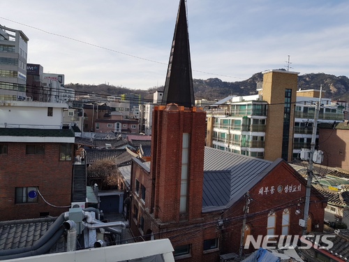 【서울=뉴시스】 체부동 성결교회 전경. (사진 = 서울시 제공) photo@newsis.com