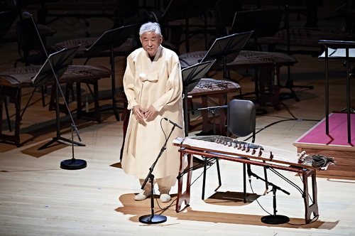 【서울=뉴시스】 황병기, 가야금 명인. 2018.01.31. (사진 = 롯데콘서트홀 제공) photo@newsis.com 