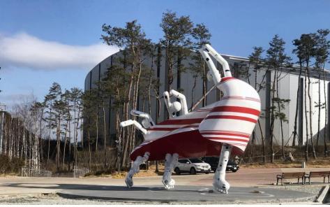 【서울=뉴시스】 바람에 몸을 맡기고. 2018.02.05. (사진 = 문체부 제공) photo@newsis.com 