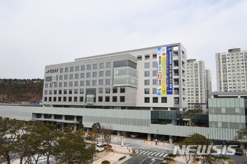 【예산=뉴시스】충남 예산군 신청사 모습. 