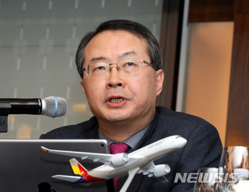 김수천 아시아나 사장 "기내식 대란, 임직원에 사과…주말 정상화"