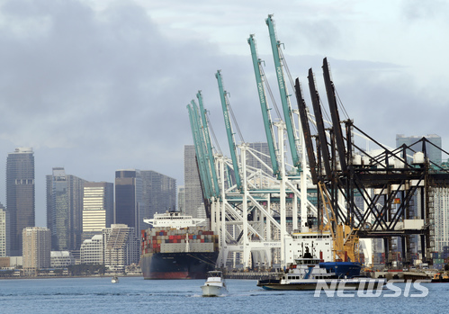 美 1월 무역적자 566억 달러…2008년 10월 이후 최대폭 