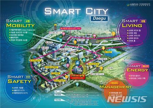 【대구=뉴시스】정창오 기자 = 수성알파시티 스마트시티 조감도. 2018.06.18. 뉴시스DB. photo@newsis.com