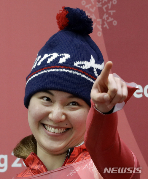 한국 스켈레톤, 여자는 정소피아···4년 뒤 베이징 기약