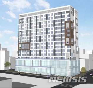 【서울=뉴시스】묵동 청년주택 조감도.2018.02.18(제공=서울시)