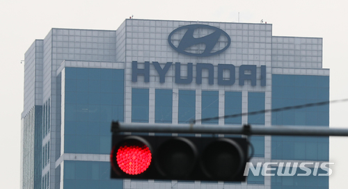 【서울=뉴시스】김선웅 기자 = 지난해 2월 서울 서초구 양재동 현대차 사옥의 모습. 2018.02.19.&nbsp; mangusta@newsis.com