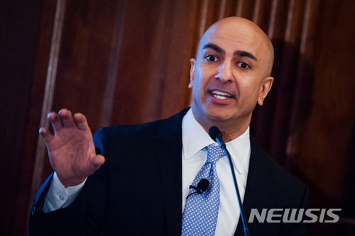 【서울=뉴시스】미 연방준비제도(FED, 연준) 내 ‘비둘기파’를 대표하는 닐 카시카리 미니애폴리스 연방준비은행(연은) 총재가 최근 연준의 금리인상이 “너무 공격적으로(too aggressively)” 이뤄지고 있으며, 이는 자칫 미국의 경기침체를 불러올 수 있다고 경고했다. <출처: 구글> 2018.09.05.