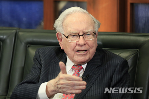 '투자 귀재' 버핏, 장기투자 종목 보니…애플·BOA·코카콜라 등