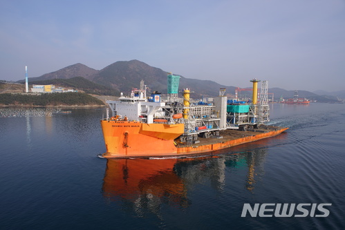 삼성重, 북해 해상플랫폼 성공적 인도 