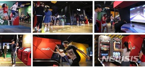 레전드 히어로즈, 롯데월드몰에도 생겼네···스크린스포츠장