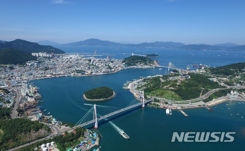 【여수=뉴시스】 전남 여수시 구도심 항공 촬영. 2019.02.13. (사진=뉴시스 D/B) photo@newsis.com