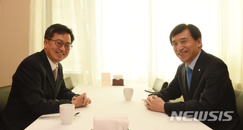 김동연·이주열, 내일 조찬 회동…경제현안 논의