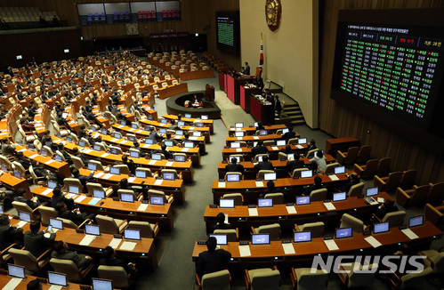 【서울=뉴시스】박영태 기자 = 국회 본회의장. 2018.03.05.since1999@newsis.com