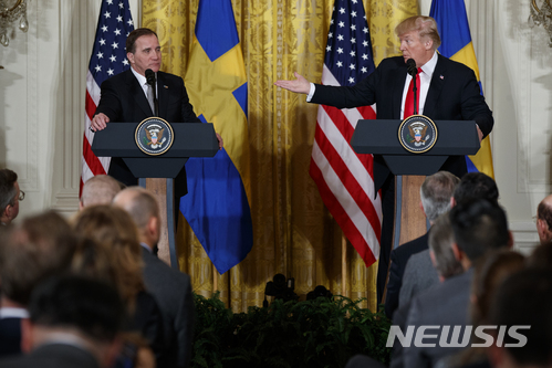 트럼프 "무역불균형, 매우 사랑스런 방식으로 바로잡을 것"&nbsp; 