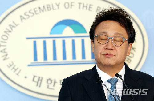 【서울=뉴시스】이종철 기자 = 민병두 더불어민주당 의원. 2018.03.07. jc4321@newsis.com