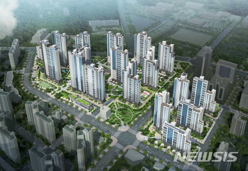 과천 위버필드 조감도