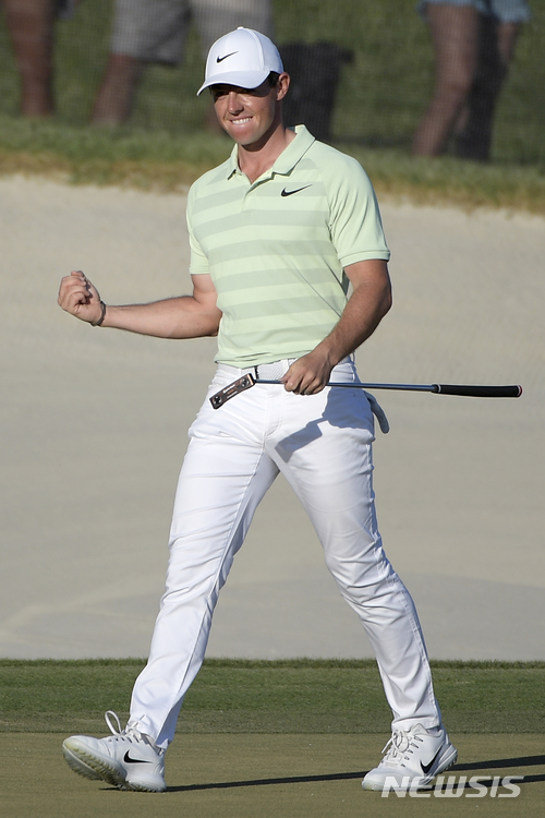 【올랜도=AP/뉴시스】 로리 매킬로이 