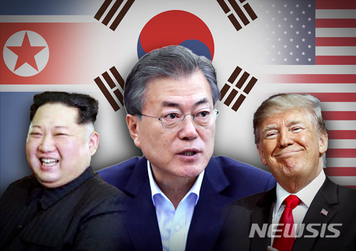[종합2보]"文대통령, 판문점 북미회담 '최고 장소' 김정은 설득" CNN 