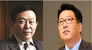 신동빈 롯데그룹 회장. 정지선 현대백화점그룹 회장