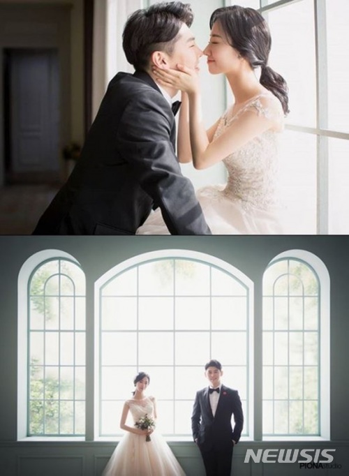 【서울=뉴시스】 개그맨 배동성 딸 배수진이 뮤지컬배우 임현준과 4월 결혼한다. 2018.03.25. (사진=임현준 인스타그램 제공) photo@newsis.com 