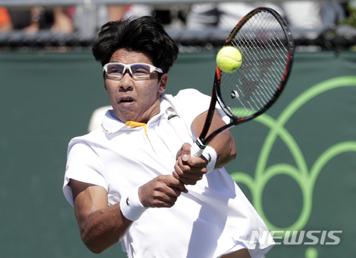 【마이애미=AP/뉴시스】 정현 