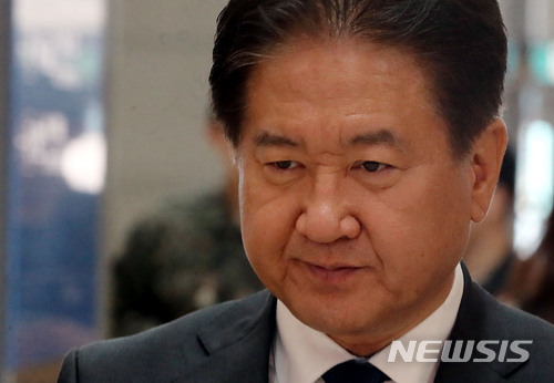 【인천공항=뉴시스】홍찬선 기자 = 서주석 국방부 차관. 