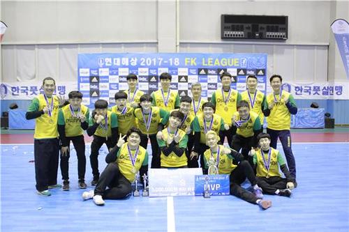 전주매그풋살클럽, FK리그 통산 6회 우승