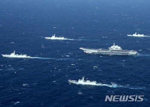 중국 해공·로켓군 남중국해서 비밀리에 합동 실전훈련 실시