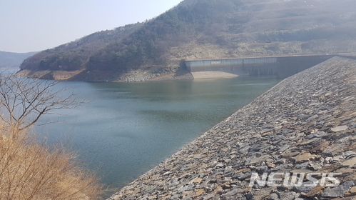 【홍성=뉴시스】충남 보령댐 전경 