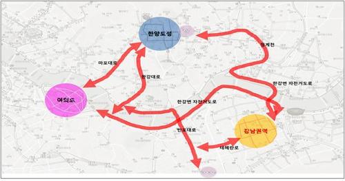 종로1~6가 자전거전용도로 오늘 개통…'한양도성~여의도~강남' 자전거도로망 구축