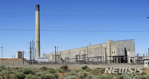 [리치랜드= AP/뉴시스] 미국 리치랜드 부근에 있는 핸퍼드 방폐장과 플루토늄 처리 공장 전경 2018.07.27 