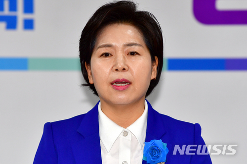 【광주=뉴시스】류형근 기자 = 양향자 더불어민주당 최고위원. 2018.04.09. hgryu77@newsis.com