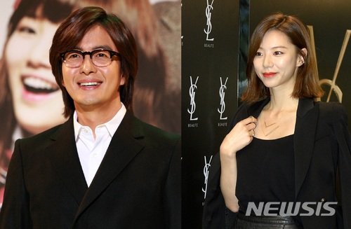 배용준·박수진 부부, 둘째는 딸…1남1녀 부모됐다