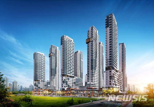 【세종=뉴시스】노왕섭 기자 = 제일건설㈜는 오는 12일 '세종제일풍경채 위너스카이'의 견본주택을 개관하고 본격적인 분양에 돌입한다고 11일 밝혔다. 세종시 2-4생활권 P3구역 HC2블록에 들어서는 이 단지는 지하 2층~지상 37층 규모로 아파트 771가구와 상업시설로 지어지는 주상복합단지다. 사진은 '세종제일풍경채 위너스카이' 투시도. 2018.04.11. (사진=제일건설㈜ 제공) photo@newsis.com