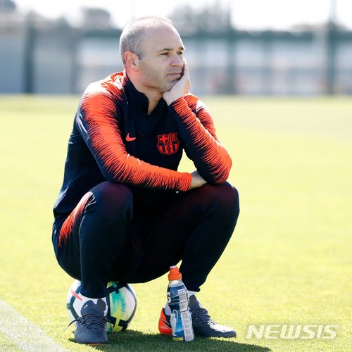 【서울=뉴시스】 안드레스 이니에스타 