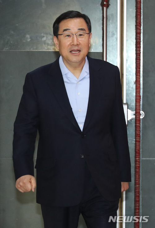 【서울=뉴시스】김진아 기자 = 자유한국당 김정훈 의원2018.04.13. bluesoda@newsis.com