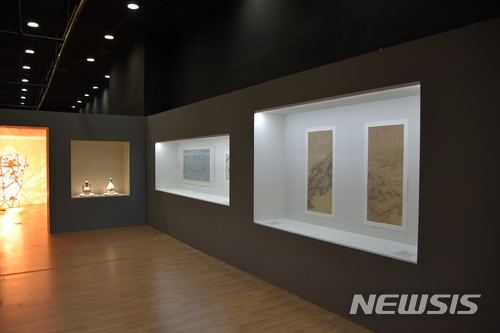 '천년 경기와 미디어의 만남, in 봄' 전시장 전경