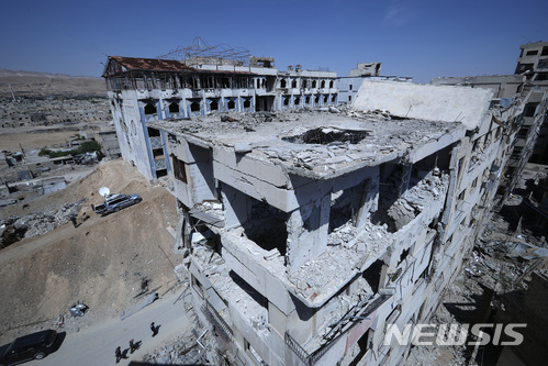 미국, 시리아 복구 2억3000만달러 지원 중단..."조기 철수는 부인"